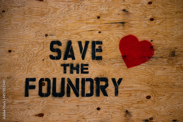 Obraz graffiti in the city