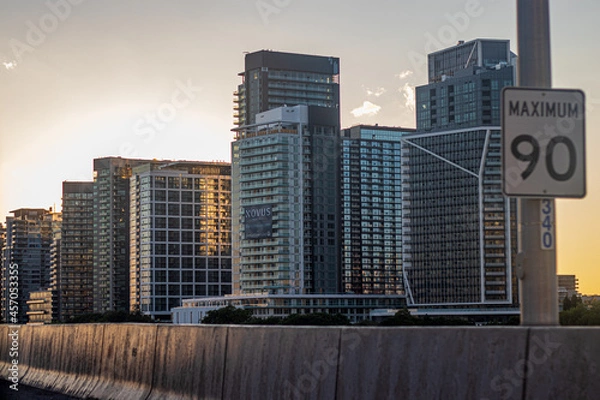 Obraz downtown city downtown