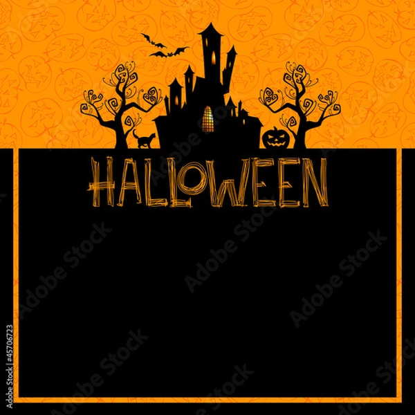 Obraz halloween background