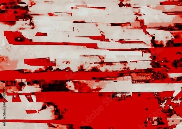 Obraz 幻想的な赤い血の水彩テクスチャ背景
