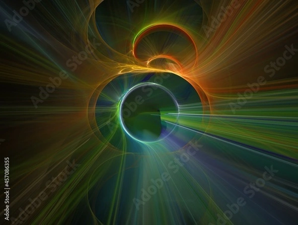 Obraz Imaginatory fractal background abstract Image