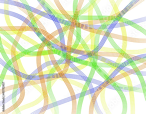 Obraz vector abstract colorful illustration, wallpaper and background