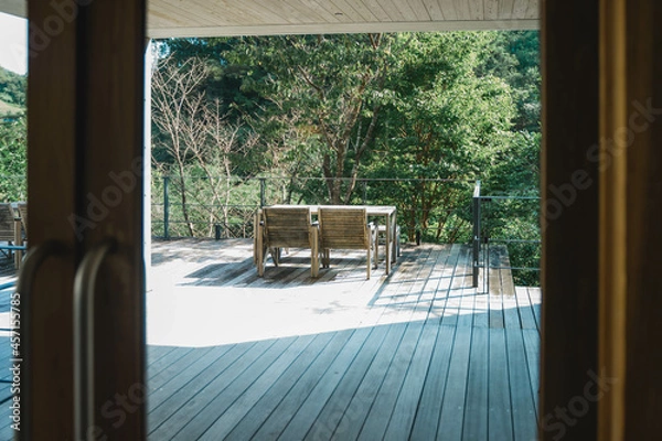 Obraz 森林テラス