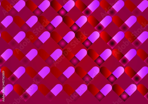 Obraz Love pattern with background
