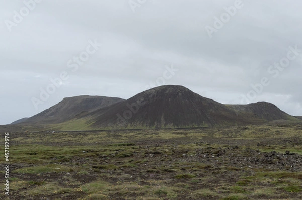 Fototapeta landscape with clouds