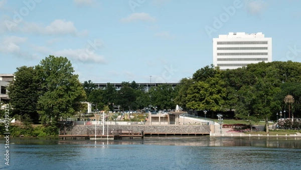 Obraz house on the river