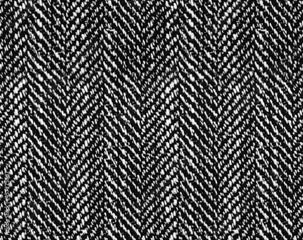 Fototapeta herringbone real fabric texture seamless pattern