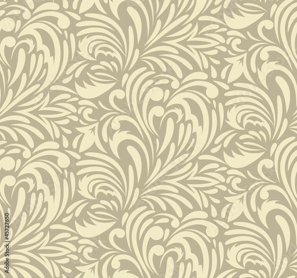 Fototapeta Seamless swirl pattern