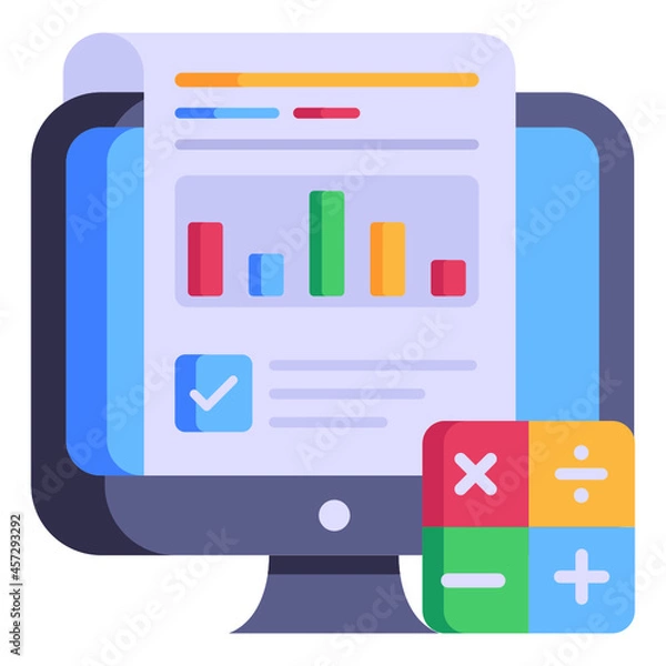 Fototapeta Business Website

