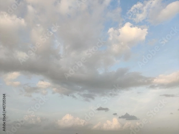 Fototapeta time lapse clouds