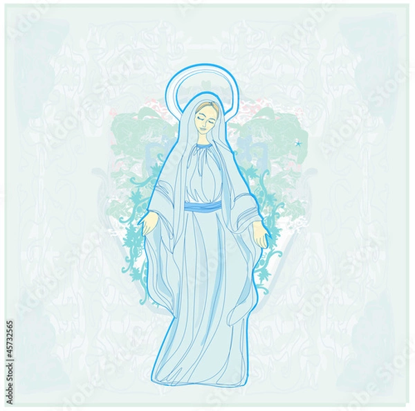 Fototapeta Blessed Virgin Mary