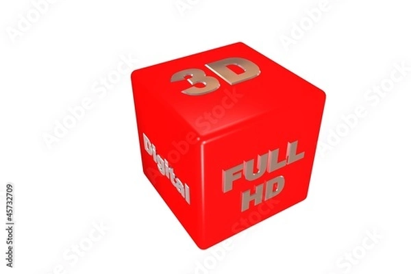 Obraz Würfel 3d Full HD Digital