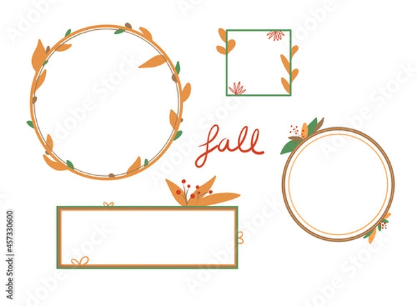 Obraz Cadres automne jpeg