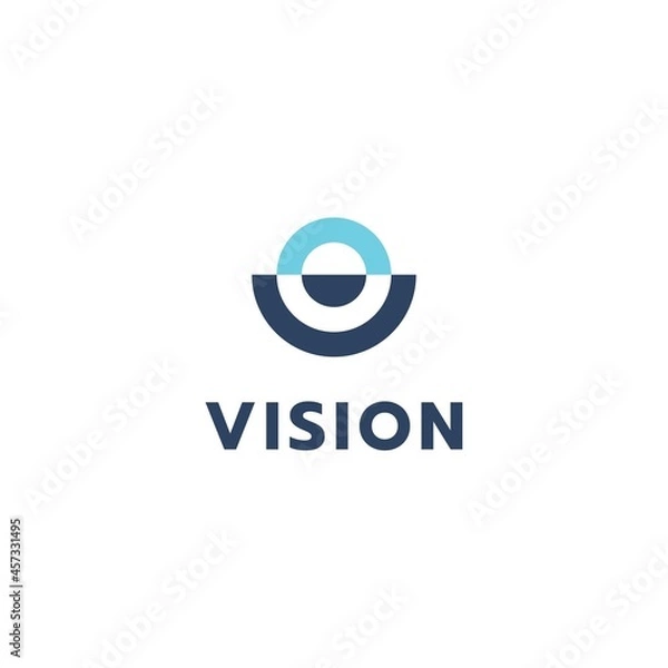 Obraz Eye vision logo design inspiration vector template