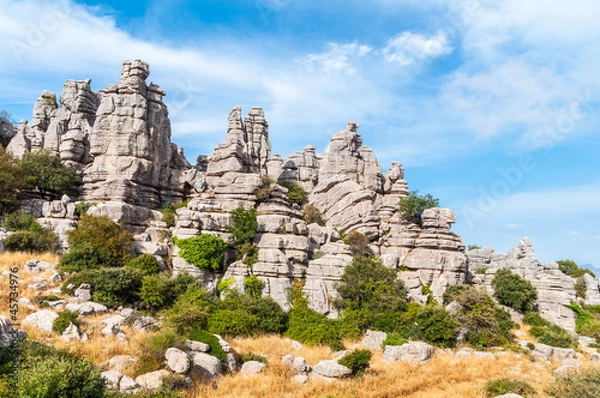 Obraz Karst landscape, Torcal Antequera