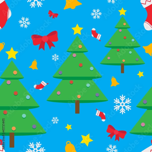 Obraz christmas tree background