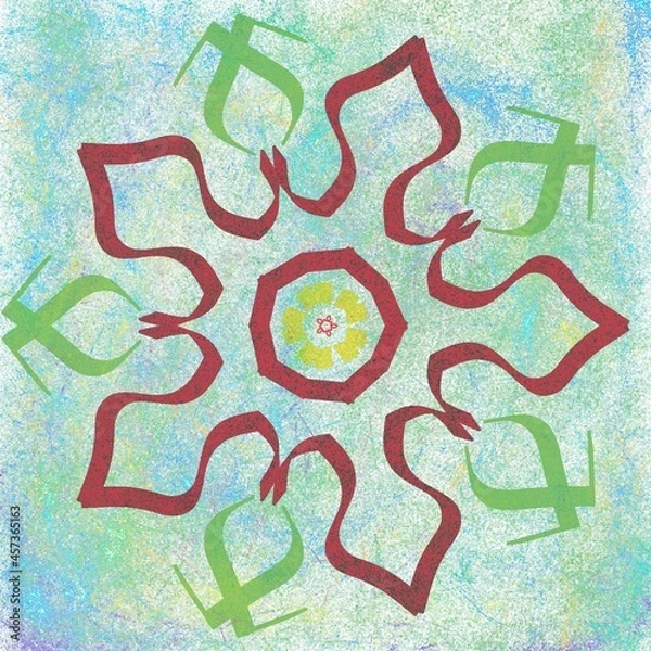 Obraz christmas background