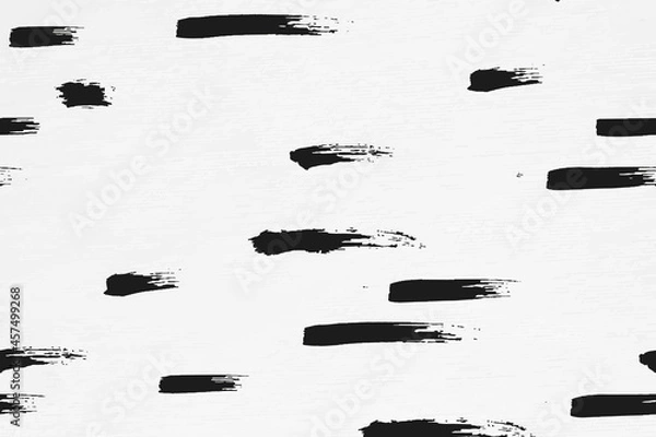 Fototapeta Seamless pattern vector of ink brush textured background