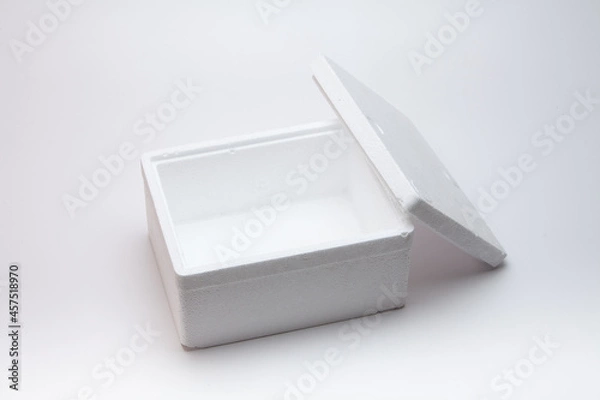 Obraz Empty ice box on a white background 