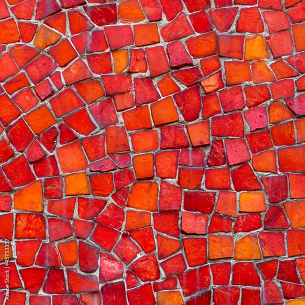 Obraz Mosaik rot