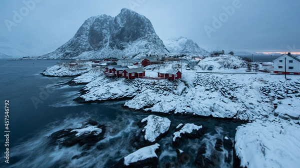 Obraz Norway Lofoten in winter