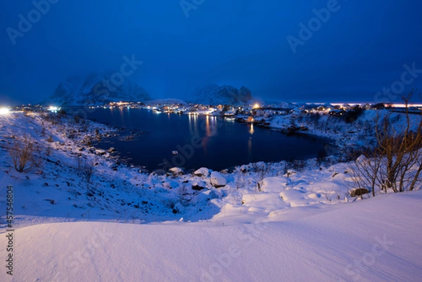 Obraz Norway Lofoten in winter