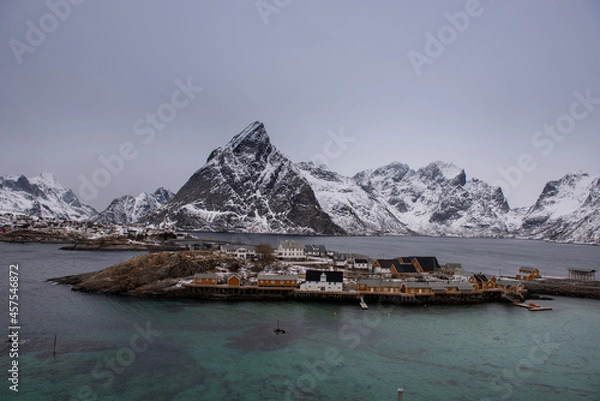 Obraz Norway Lofoten in winter