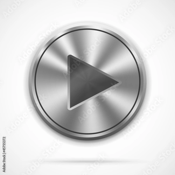 Fototapeta Play Button
