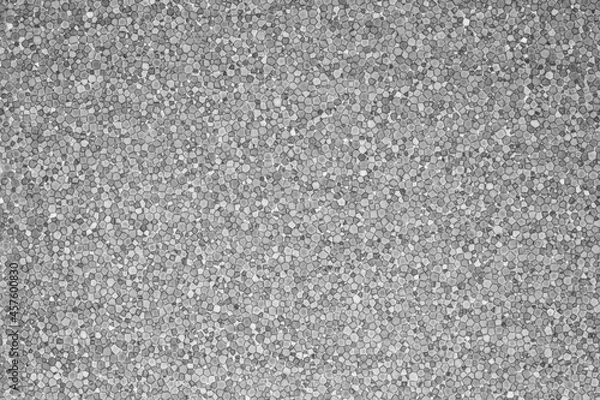 Obraz White styrofoam sheet Polystyrene Close Cells  Flat Surface Texture