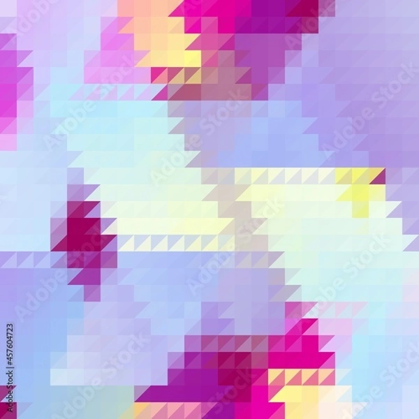 Fototapeta colorful triangles background. pastel color. eps 10