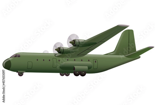 Obraz propeller military plane