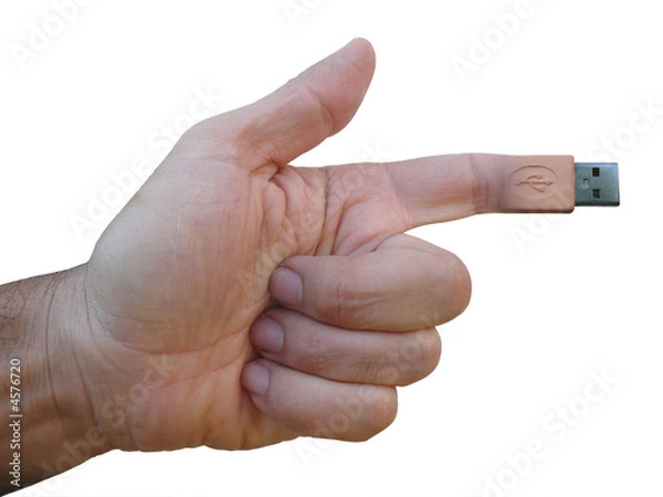 Fototapeta main-usb