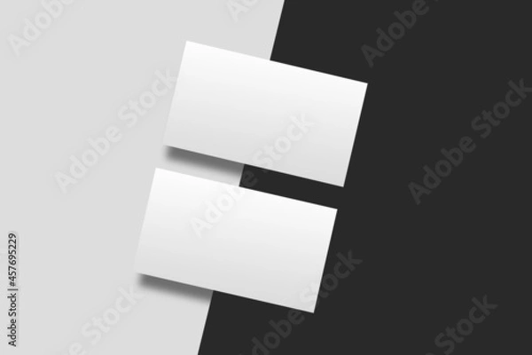 Obraz Business Card Vertical Mockups