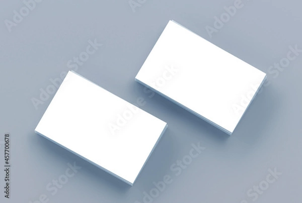 Obraz Business Card Top View Mockup