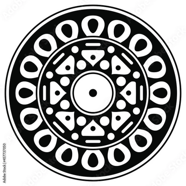 Obraz Vector Mandala for coloring book