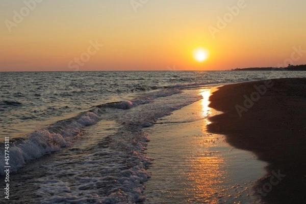 Obraz sunset on the beach