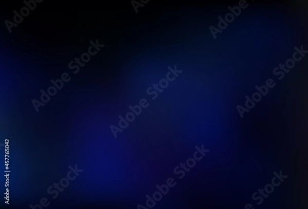 Fototapeta Dark BLUE vector abstract template.