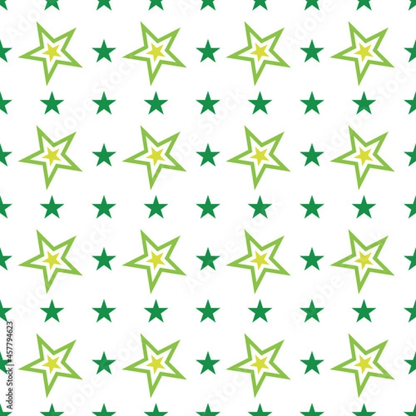 Fototapeta Star Seamless Pattern