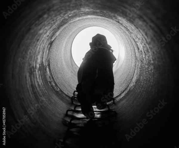 Obraz トンネルを抜けて