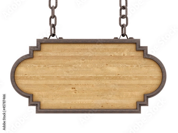 Obraz Wood sign