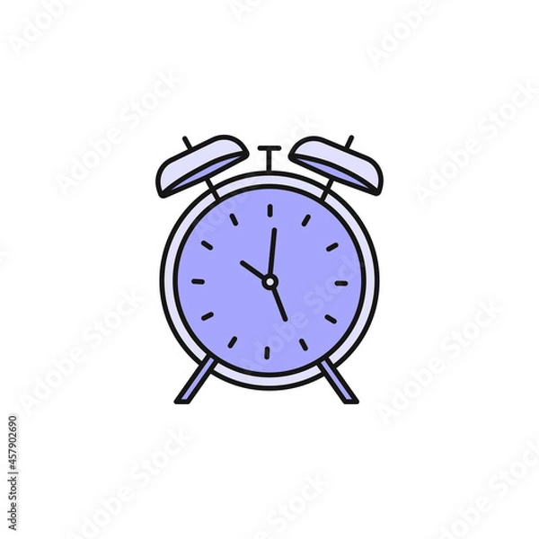 Fototapeta user experience timer clock icon vector