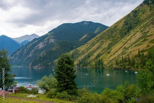 Obraz lake in the mountains