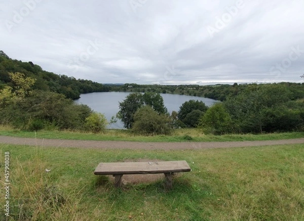 Obraz bench in the park