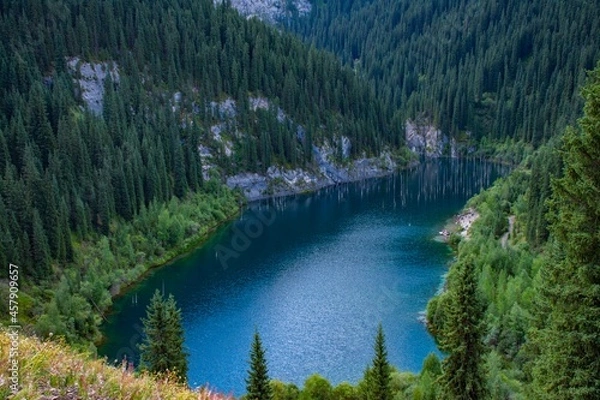 Obraz lake in the mountains