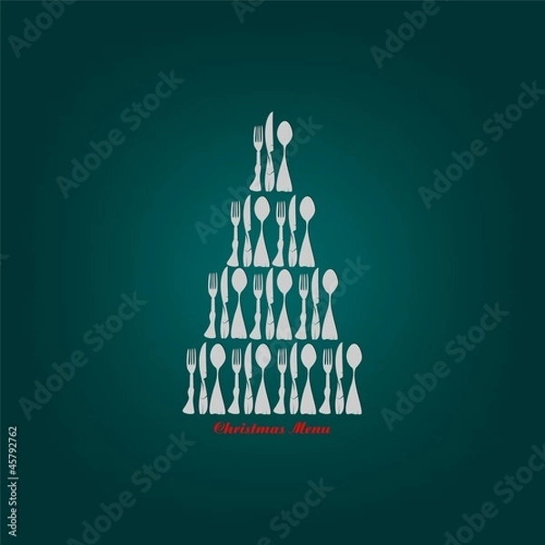 Obraz Christmas Menu