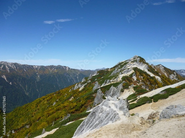 Obraz 日本の山　燕岳　9月