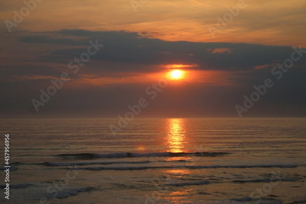 Obraz sunset over the sea