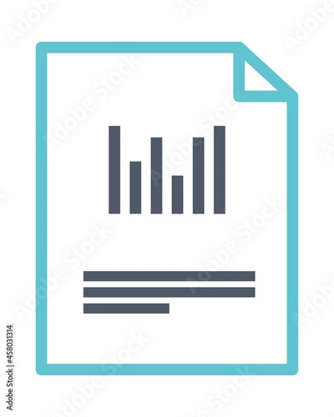 Obraz financial document icon