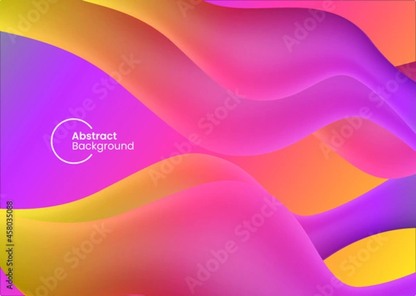 Obraz abstract colorful Liquid background