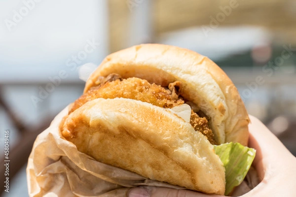 Fototapeta 
淡路島ハンバーガー　Awaji Island　Hamburger